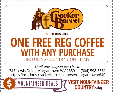 Get the latest Cracker Barrel Coupon codes and promo codes for September 2023. You can get discount 30% Off or even more with free shipping offer. Don't forget to try 20% Off, 45% Off ... New Homestyle Chicken BLT @ Cracker Barrel Coupons New Homestyle Chicken BLT @ Cracker Barrel Coupons. Expires: 2023-12-28. Get …